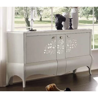 Romantic 2-doors buffet chest of drawers with 1 drawer