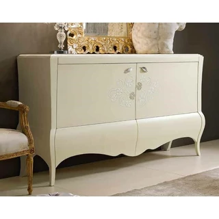 Romantic 2-doors buffet chest of drawers