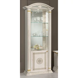 H2 Aurora Day 1-door display cabinet (opening to the right or left) - beige