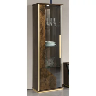 H2 Desiree Day 1-door display cabinet with lighting (opening to the right or left)