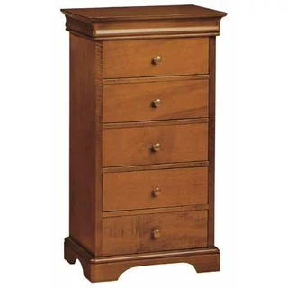 Louis Philippe Chest of drawers with 5 drawers