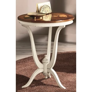 Profumo di Casa VERONA Inlayed round small table 60x60 cm