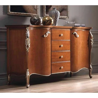 Venere 2-doors buffet chest of drawers with 4 drawers