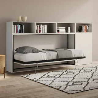 Kando &quot;A&quot; Single Foldaway Bed, 1-door, with shelves