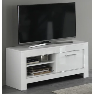 Fehér TV-szekrény, 112 cm – LM Modena Day