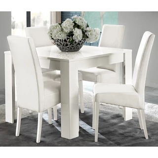 LM Modena Day Square-shaped dining table 100x100 cm - white