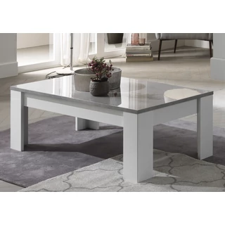 LM Modena Day Coffee table - grey marble-white