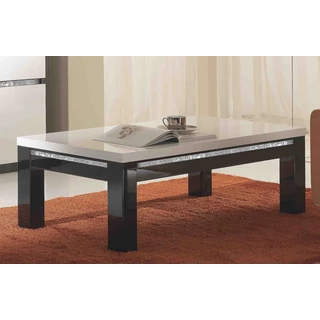 LM Roma Cromo Day Coffee table - black-white