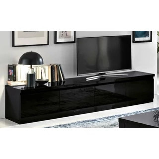 LM Roma Day TV commode - 220 cm, black