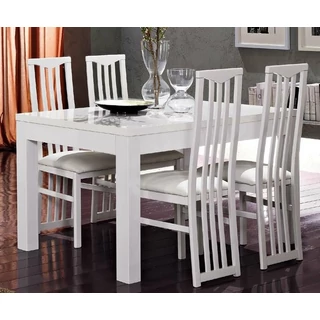 LM Roma Day Square-shaped dining table 100x100 cm - white