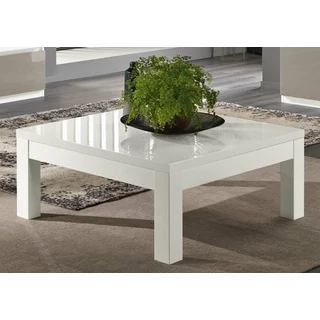 LM Roma Day Square-shaped coffee table - white