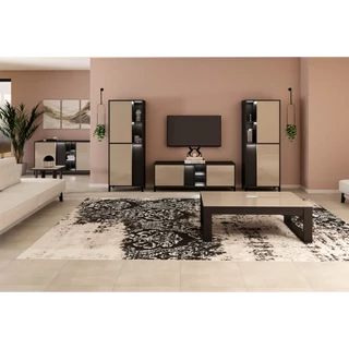 Bézs-sötétbarna nappali bútor garnitúra – LM Venus Day