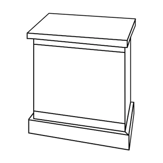 Cipősszekrény elem előszobafalhoz – Morello 3614.B