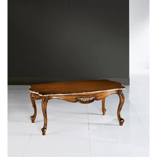 Dohányzóasztal faragott díszítéssel – Morello 3396