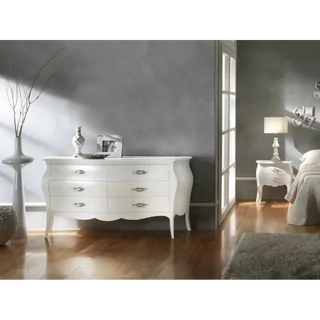 Dupla komód 2 db éjjeliszekrénnyel – Morello 4371