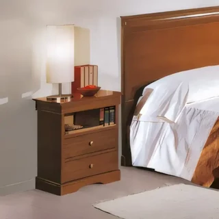 Éjjeliszekrény 2 fiókkal, polccal és titkos rekesszel, Lajos Fülöp stílusú – Morello Luigi Filippo 4304