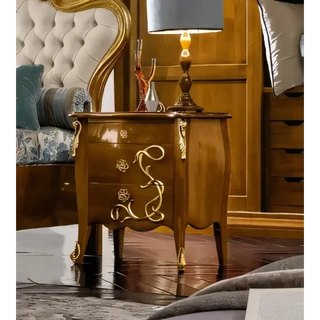 Éjjeliszekrény 3 fiókkal, domború (relief) díszítéssel – Morello 4357