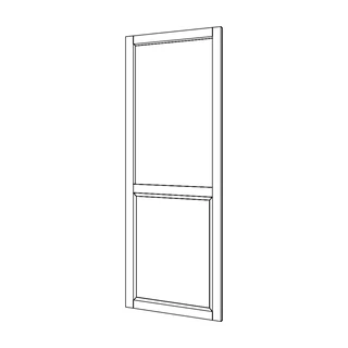 Előszobafal elem, 70 cm széles – Morello 3608.B