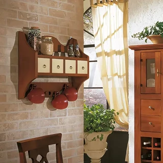 Fali fűszertartó elem 4 fiókkal – Morello 3064