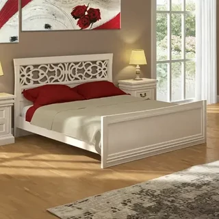 Franciaágy-keret áttört díszítésű fejvéggel – Morello 4075.A