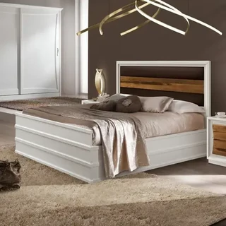 Franciaágy-keret briccola + kárpitozott fejvéggel – Morello 3952