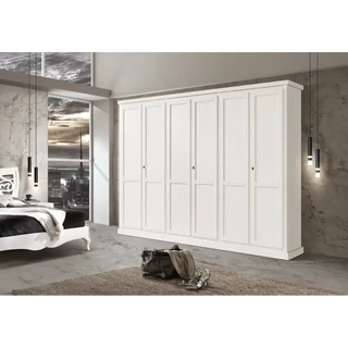 Gardróbszekrény, 6 ajtós – Morello 4038