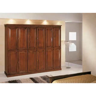 Gardróbszekrény, 6 ajtós – Morello 4265