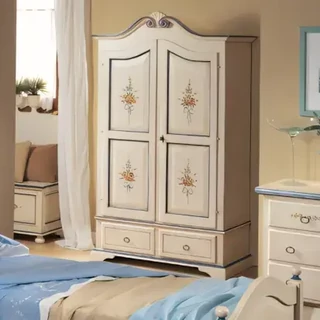 Gardróbszekrény, 2 ajtós, 2 fiókkal – Morello 4282