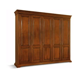 Gardróbszekrény, 5 ajtós – Morello 4529