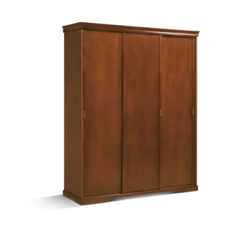 Gardróbszekrény, 3 tolóajtós, Lajos Fülöp stílusú – Morello Luigi Filippo 4542