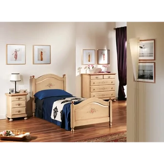 Bedroom Set with Single Bed – Morello 4278