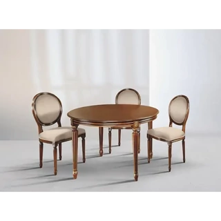 Kerek étkezőasztal, XVI. Lajos stílusú – Morello 2335