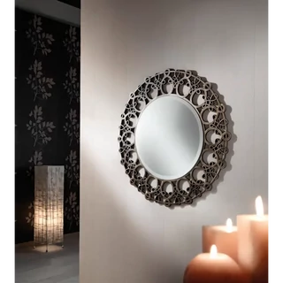 Kerek tükör áttört díszítéssel – Morello 3778