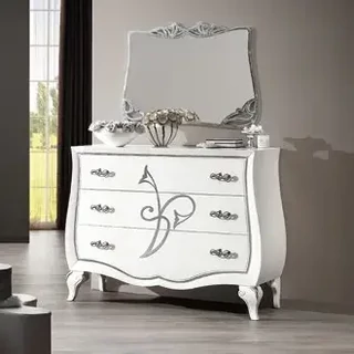 Komód 3 fiókkal, díszítéssel – Morello 4120