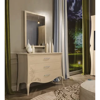 Komód 3 fiókkal, áttört díszítéssel – Morello 4365