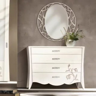 Komód 4 fiókkal, díszítéssel – Morello 4128