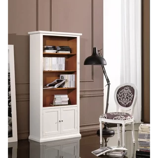 Könyvespolc 4 fiókkal, 2 ajtós alsó tárolórésszel – Morello 2961