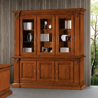 Könyvespolc, 6 ajtós – Morello 3889