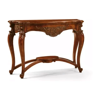 Konzolasztal 1 fiókkal, intarziás – Morello 3725