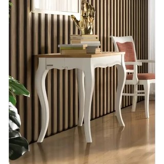 Konzolasztal, bővíthető, faragott – Morello 2276