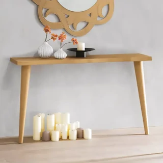 Konzolasztal természetes szegéllyel – Morello 3748