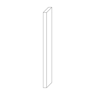Külső oldalpanel, 210 cm magas – Morello 3125