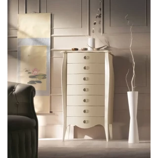 Magas fiókos komód 7 fiókkal – Morello 3500