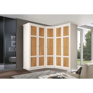 Moduláris sarok gardróbszekrény (45°) – Morello 4505