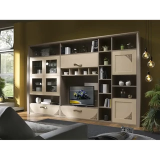 Nappali szekrénysor áttört díszítéssel – Morello 3145