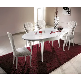 Ovális étkezőasztal, bővíthető – Morello 2320
