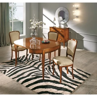 Ovális étkezőasztal, bővíthető – Morello 2326