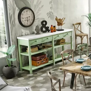 Polcos tálalószekrény 4 fiókkal – Morello 2037