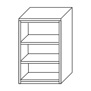 Polcos TV-tartó elem 3 polccal – Morello 2919