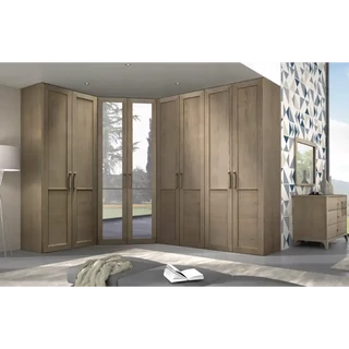 Sarok gardróbszoba zárt gardróbszekrénnyel – Morello 4462.B